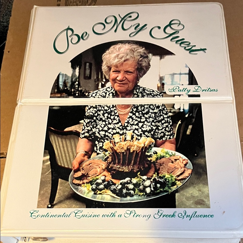Be My Guest Cookbook by - White CoverFirst Printing 1995